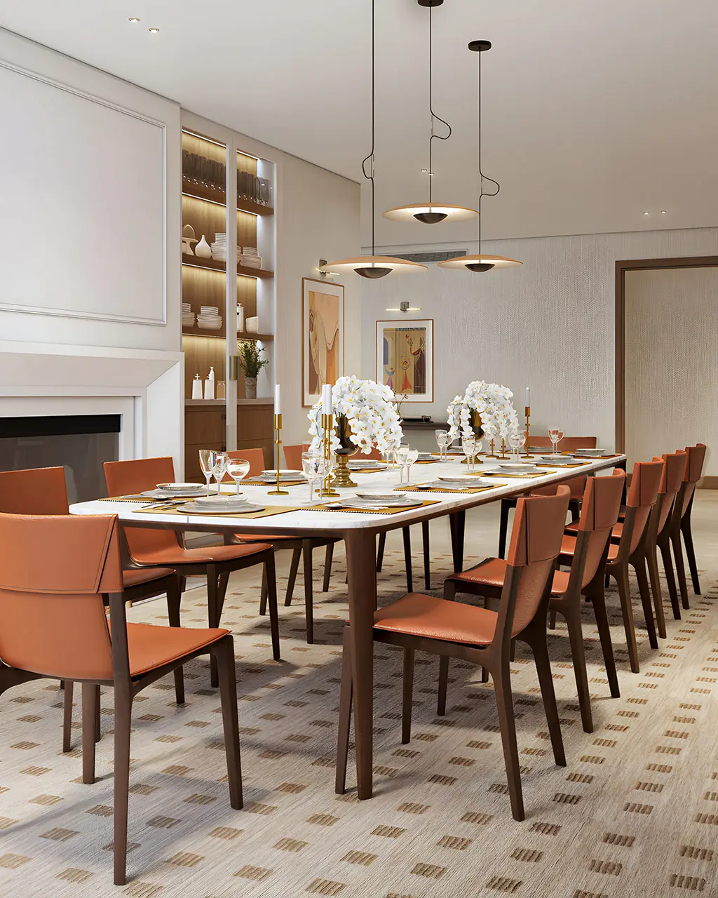 Rixos Baghdad Interior Dining Detail 1280MS